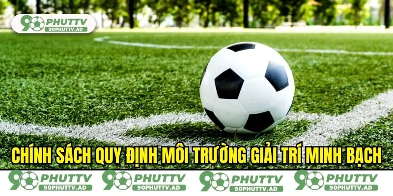 Chính sách quy định môi trường giải trí minh bạch